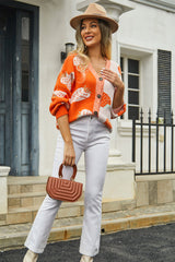 Two-Tone Strawberry Button Down Cardigan | Dress In Beauty