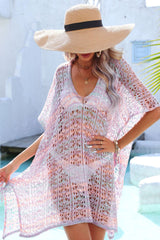 Side Slit Plunge Openwork Cover-Up | Dress In Beauty