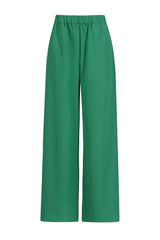 Ambrea Shawl Ruch Cutout Pants Set - TEVQA