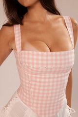 Lottie Shortcake Gingham Corset | Dress In Beauty