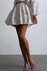 Strawberry Print Skirt Set - View 21 | TEVQA