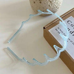 Wavy Comb Headband - Non-Slip Volumizing Toothed Hair Band