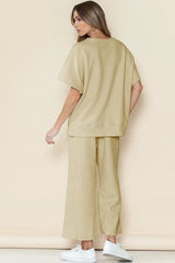 Textured Short Set - TEVQA