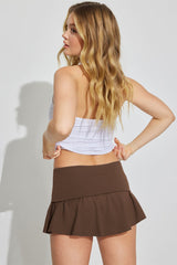 Flared Solid Skater Skirt | Dress In Beauty