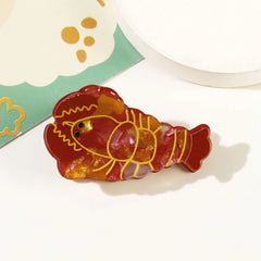 Mini Ocean Life Acetate Hair Claw (1.8 Inch)