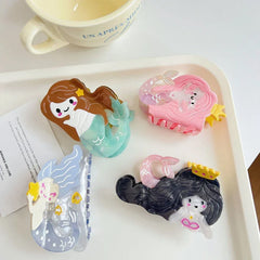 collection of mermaid hair clips
