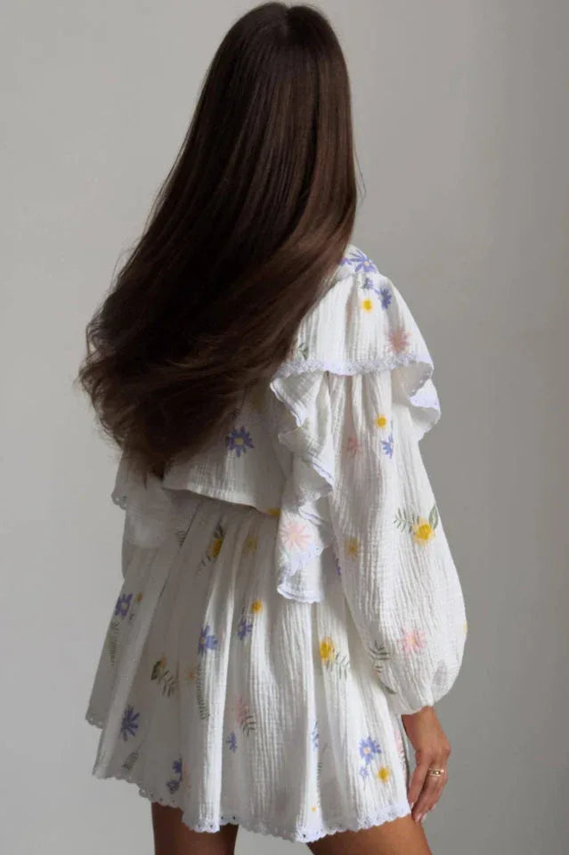 Strawberry Print Skirt Set - View 23 | TEVQA