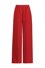 Ambrea Shawl Ruch Cutout Pants Set - TEVQA