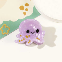 Mini Ocean Life Acetate Hair Claw (1.8 Inch)