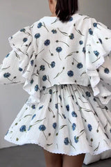 Strawberry Print Skirt Set - View 24 | TEVQA