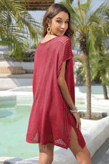 Openwork Slit Cover Up | Dress In Beauty