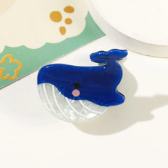 Mini Ocean Life Acetate Hair Claw (1.8 Inch)