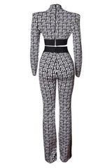 Monogram Knit Two Piece Set - View 12 | TEVQA