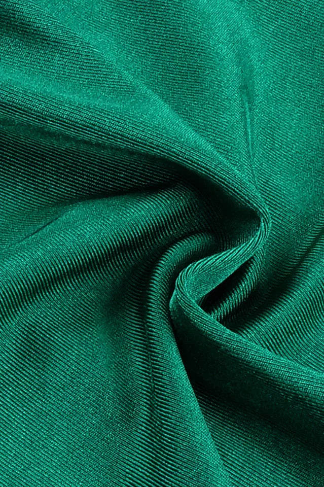 Eirak Ruched Mini Dress with Integrated Gloves - View 19 | TEVQA