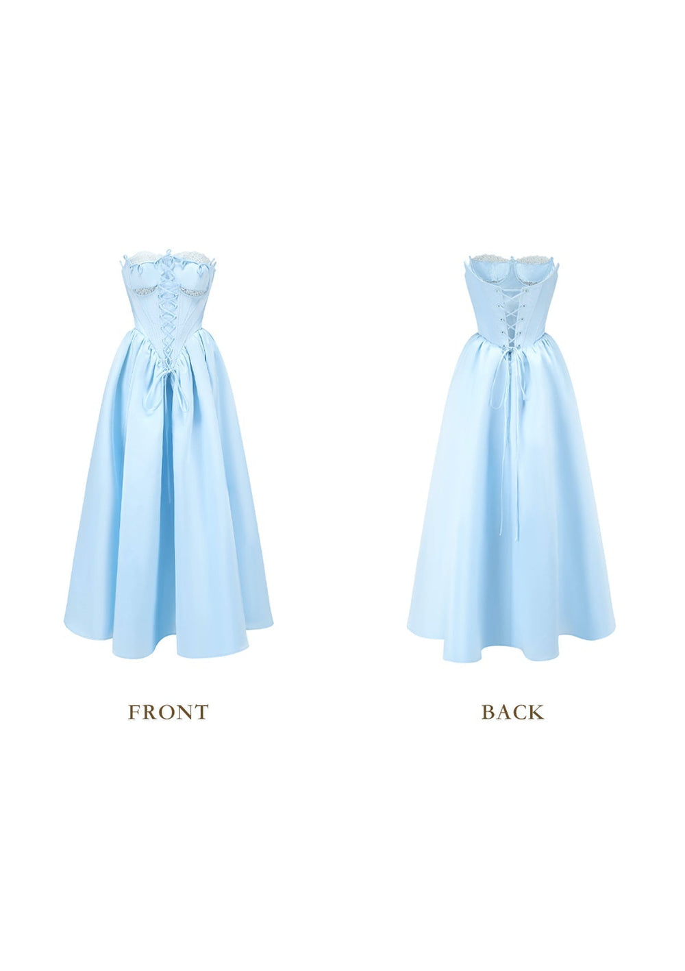 Ballgown evening dress - View 2 | TEVQA