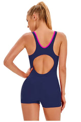 Women's athletic one piece swimsuit - View 24 | TEVQA
