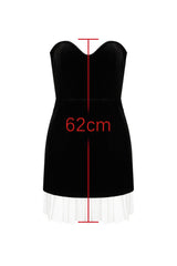 Lindsey Velvet Short Dress | Dress In Beauty