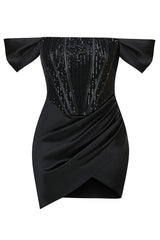 Nadia Off Shoulder Mini Dress | Dress In Beauty