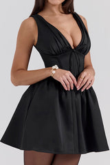 Emmeliette Satin Mini Dress | Dress In Beauty