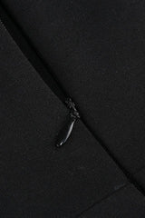 Strapless Crystal Chain Detail Wide Leg Jumpsuit - View 10 | TEVQA