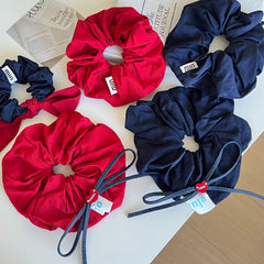 Oversized Soft Cotton Scrunchie (6.7 Inch)