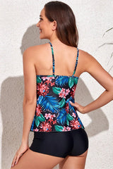 Conservative tankini swimsuit with shorts - View 12 | TEVQA