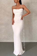 Jiani Slip Backless Gown | Dress In Beauty