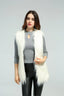 Shaggy Faux Fur Vest - View 6 | TEVQA