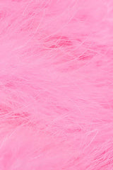 Fuzzy Feather Crop Top - View 17 | TEVQA