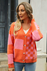 Drop Shoulder V-Neck Cardigan | Dress In Beauty