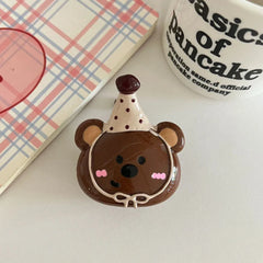 Party Bear Hair Claw Clip - View 6 | TEVQA