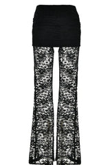 Flared Lace Pants - View 18 | TEVQA