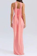 Hallie Corset With Neck Scarf + Skirt Set - View 15 | TEVQA