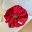 Oversized Soft Cotton Scrunchie - View 9 | TEVQA