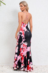 Crisscross Spaghetti Strap Fishtail Dress | Dress In Beauty