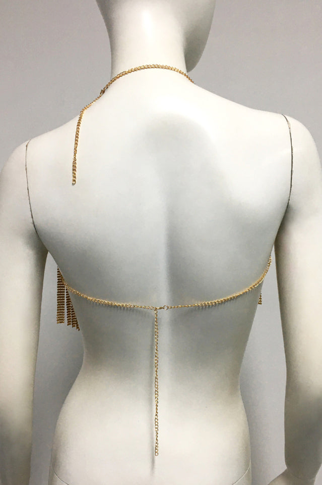 Metallic Rhinestone Top | Dress In Beauty