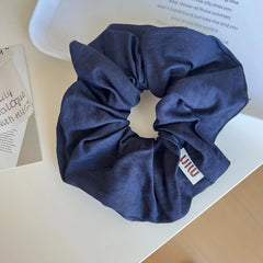 Oversized Soft Cotton Scrunchie (6.7 Inch)