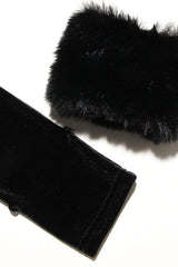 Catriona Black Velvet Bra | Dress In Beauty