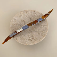 Long Acetate French Hair Stick - 7.9 Inch Bun & Updo Pin