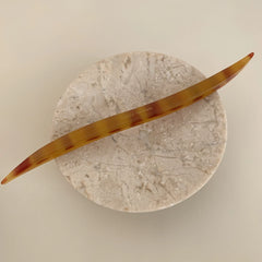 Long Acetate French Hair Stick - 7.9 Inch Bun & Updo Pin