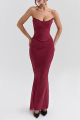 Hallie Corset With Neck Scarf + Skirt Set | Dress In Beauty