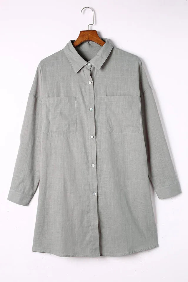 Vintage Shirt Cover Up - TEVQA