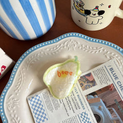 2.4 Inch Mini Fruit Acetate Hair Claw - Whimsical Summer Design