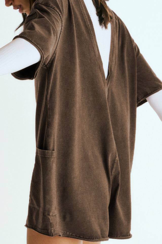 Koton Boat Neck Playsuit | Dress In Beauty