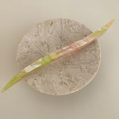 Long Acetate French Hair Stick - 7.9 Inch Bun & Updo Pin