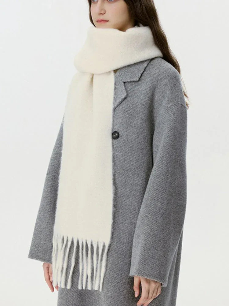 Premium Merino Wool Blend Scarf - TEVQA