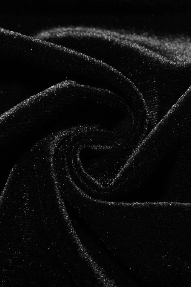 Lindsey Velvet Short Dress - TEVQA