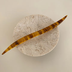 Long Acetate French Hair Stick - 7.9 Inch Bun & Updo Pin