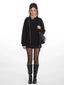 Y2K Grunge Asymmetrical Zipper Hoodie - TEVQA