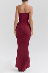 Hallie Corset With Neck Scarf + Skirt Set - View 9 | TEVQA